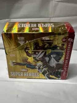 Collector Booster Box Marvel Super Heroes MSH MTG Sealed Magic Gathering - Image 1