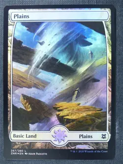 Plains 267/280 Full Art Foil - Mtg Magic Cards #1D0 - Image 1