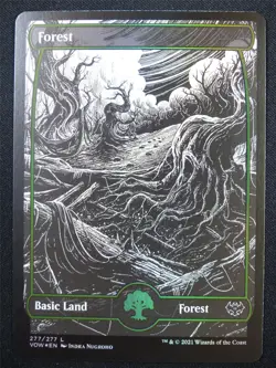 Forest 277/277 Full Art Foil - VOW - Mtg Card #2JS - Image 1