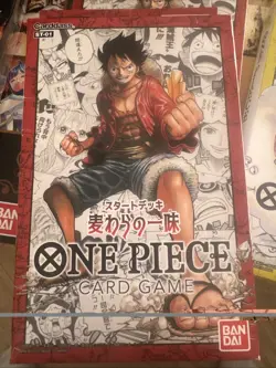 Bandai One Piece CCG Straw Hat Crew Starter Deck - ST-01 - Image 1