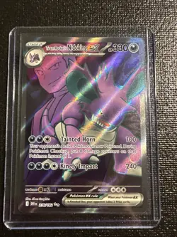 Pokemon TCG Team Rockets Nidoking EX 216/182 Destined Rivals LP - Image 1