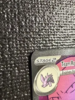 Pokemon TCG Team Rockets Nidoking EX 216/182 Destined Rivals LP - Image 4