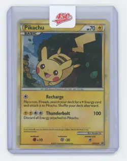 2010 Heartgold Soulsiver Promo Pikachu Holo #HGSS03 - Image 1