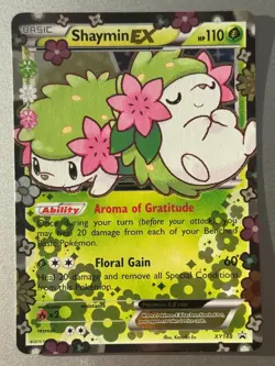Shaymin EX XY148 XY Generations Black Star Promo Holo Card - Image 1