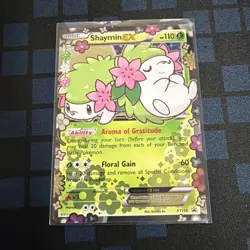 Shaymin EX XY148 XY Generations Black Star Promo Pokemon Card NM - Image 1