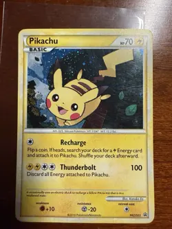 Pikachu HGSS03 Promo HGSS Black Star Promos Pokemon Mp - Image 1