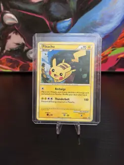 Pokemon Pikachu HGSS03 Holo Rare Black Star Promo Card - Image 3