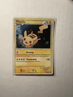 Pikachu HGSS03 HGSS Black Star Promo HP Pokemon - Image 1