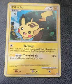 The Pokemon Company Pokemon TCG Pikachu HGSS03 HGSS Promo Holo English 70HP 2010 - Image 4