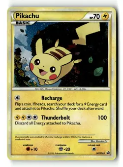 Pokemon Card Pikachu - Holo LP HGSS Promos HGSS03 - Image 1