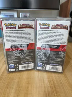 Pokemon TCG S&V Paldea Evolved Half Booster Box 18 Packs Sealed - Image 3
