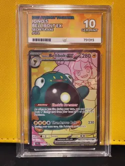 Iono's Bellibolt Ex 172/159 Secret Rare Journey Together Ace 10 - Image 1