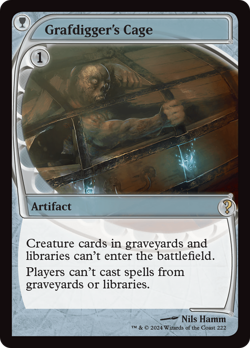 MTG Grafdigger's Cage MB2 #222 Rare - Image 1