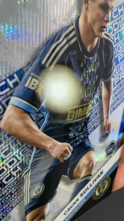 2025 Topps Chrome MLS Cavan Sullivan RC Black Wave Refractor /10 #19284 S - Image 3