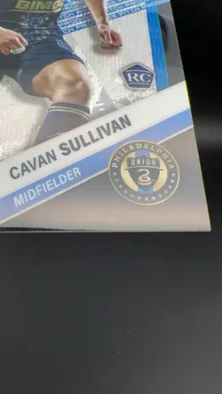 2025 Topps Chrome MLS Cavan Sullivan RC Black Wave Refractor /10 #19284 S - Image 4