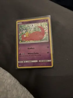 Pokemon TCG Slowpoke McDonald's 2018 Holo Card 5/12 Promo - Image 1