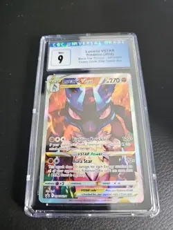 pokemon Lucario 2022 CGC 9 Vstar Black Star Promos-swsh291 Crown Zenith Elite - Image 1