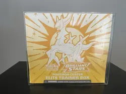Pokemon Center Exclusive Brilliant Stars Elite Trainer Box ETB Sealed New - Image 1