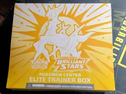 Pokemon Center Exclusive Brilliant Stars Elite Trainer Box ETB Sealed New - Image 1