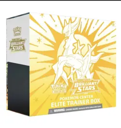 Brilliant Stars Pokemon Center Exclusive Elite Trainer Box ETB - NEW & SEALED - Image 1