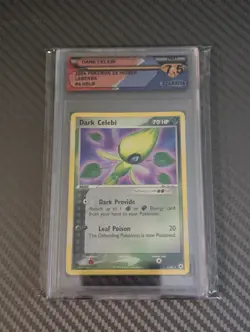 Pokemon TCG Dark Celebi EX Hidden Legends 4/101 Holo Holo Rare - Image 1