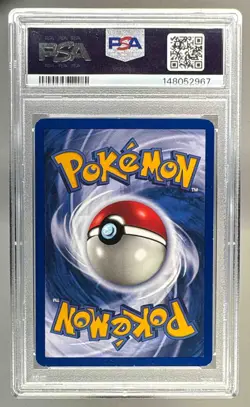 1999 Pokemon Fossil 1st Edition 20 Gengar PSA 7 148052967 - Image 2