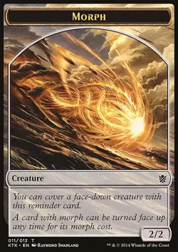 Morph - Non-Foil - tktk - 11 | MTG Card - Image 3