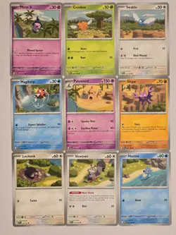 Hyogonosuke ~ Pokemon TCG ~ Connected Art Cards Set ~ Complete Nine (9) Cards NM - Image 2