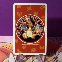 S7669 Gengar 6 of Spades Red Charizard Deck Playing Poker Card Pokemon J22 - Image 2