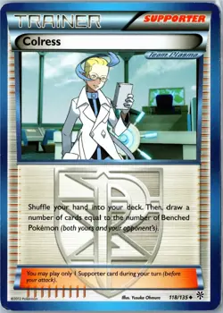 Colress Plasma Storm 118/135 Uncommon Lightly Played - Pokemon Card - Image 1