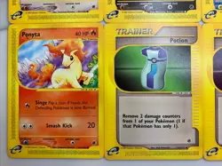 Original Pokemon 10 Cards Lot!! Vintage WOTC 2002 Common Set - #165 - Image 4