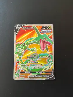 Pokemon Card Rayquaza V 193/203 Set Evoluzioni Eteree ITA Italiano Near Mint - Image 1
