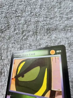 DBZ Dragon Ball Z Saiyan Truce Card 203 CCG Limited Saiyan Saga MP - Image 2