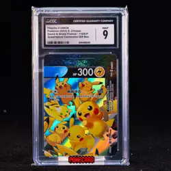 Pikachu V-UNION PROMO-110/S-P Pokemon Card Chinese CGC 9 #1 - Image 1