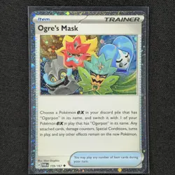 Ogre's Mask - 159/167 - Cosmos Holo - Promo - Twilight Masquerade - Card - NM/M - Image 1
