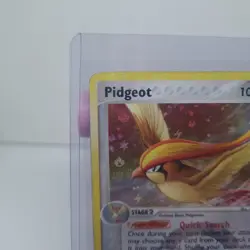 2004 Vintage Pokemon TCG Pidgeot 10/112 Reverse Holo Rare Fire Red Leaf Green MP - Image 4
