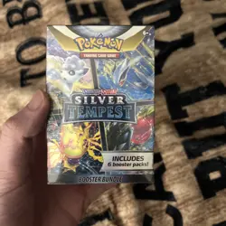 Pokemon TCG Silver Tempest Booster Bundle 6 Packs English Sword & Shield - Image 1