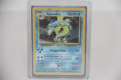 Pokemon TCG Gyarados Base Set Holo 6/102 NM EXCELLENT - Image 1