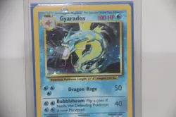 Pokemon TCG Gyarados Base Set Holo 6/102 NM EXCELLENT - Image 2