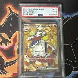 Pokemon Skeledirge ex 233/193 Paldea Evolved Holo Ultra Rare Full Art PSA 9 - Image 1