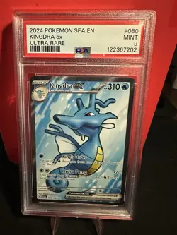Pokemon TCG - 2024 Kingdra EX Ultra Rare - SFA - #80 - PSA 9 - Image 1