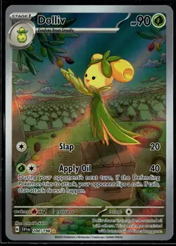 Dolliv 200/198 Scarlet & Violet Holo Illustration Rare Pokemon - Image 1