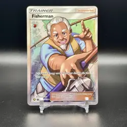 Fisherman SV83/SV94 Pokemon Sun & Moon Hidden Fates Shiny Vault NEAR MINT NM - Image 1