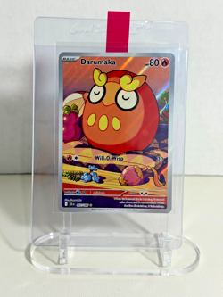 Pokemon TCG Darumaka 097/086 Sv: Black Bolt Illustration Rare Reverse Holo 80HP - Image 1