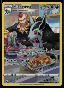 Mightyena TG09/TG30 Astral Radiance Trainer Gallery Holo Pokemon - Image 1