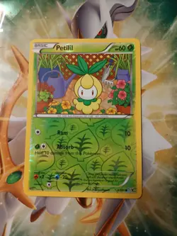Pokemon - Petilil - 4/101 - Reverse Holo - Noble Victories - NM - Image 1