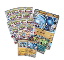 Pokemon Prismatic Evolution Lucario Ex Tyranitar Ex Premium Collection New - Image 2