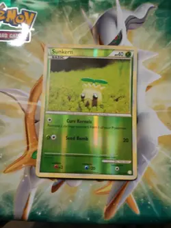 2010 Pokemon TCG Sunkern 85/123 Heartgold & Soulsilver Reverse Holo LP-NM - Image 1