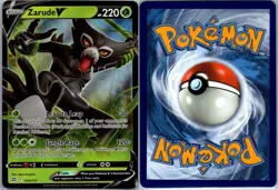 Zarude V 016/172 Brilliant Stars Pokemon TCG Holo V Rare NM - Image 3
