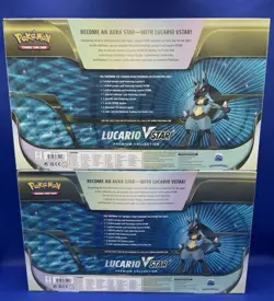 Pokemon TCG Lucario VSTAR Premium Collection Box X2 Fusion Strike 820650851247 - Image 2